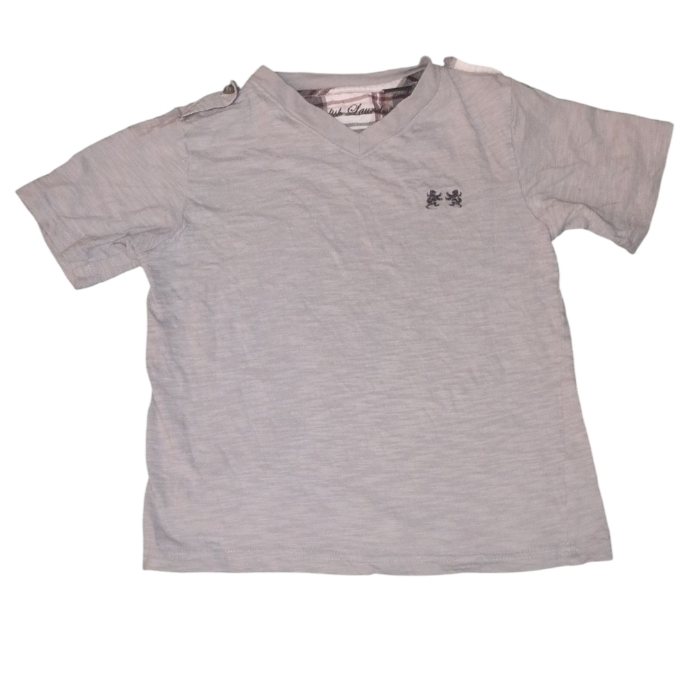 English Laundry Gray Cotton T Shirt Boys Size 5